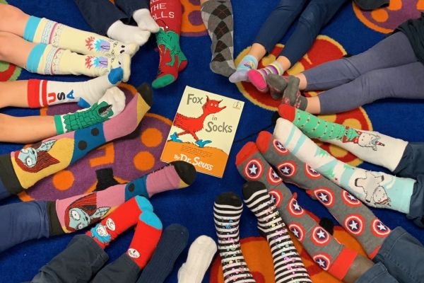 Student Dr. Seuss Socks