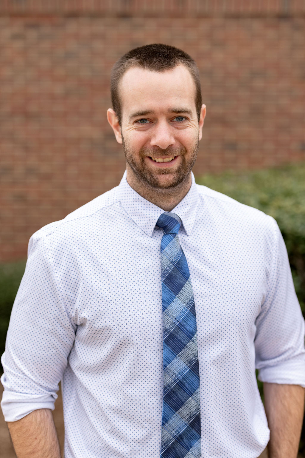 Jeremy Johnston excitedly smiling