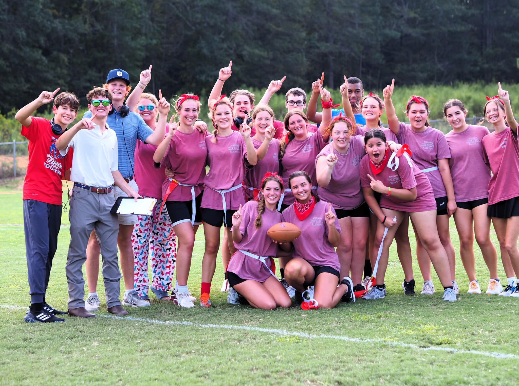 House Group winners at Powderpuff game