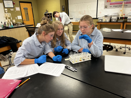 Science Students in the Lab